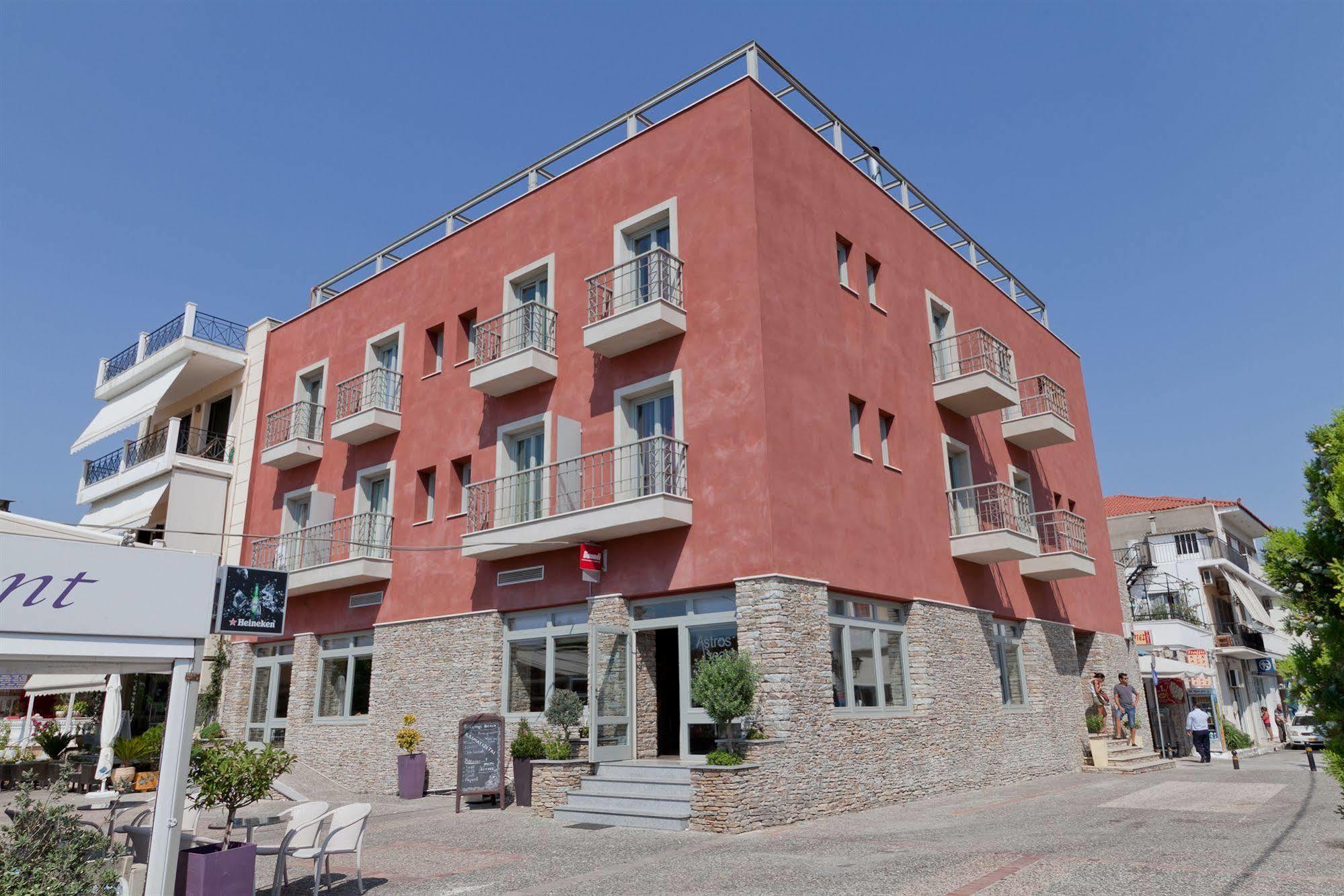 Astros Beach Boutique Hotel Paralio Astros Exterior photo
